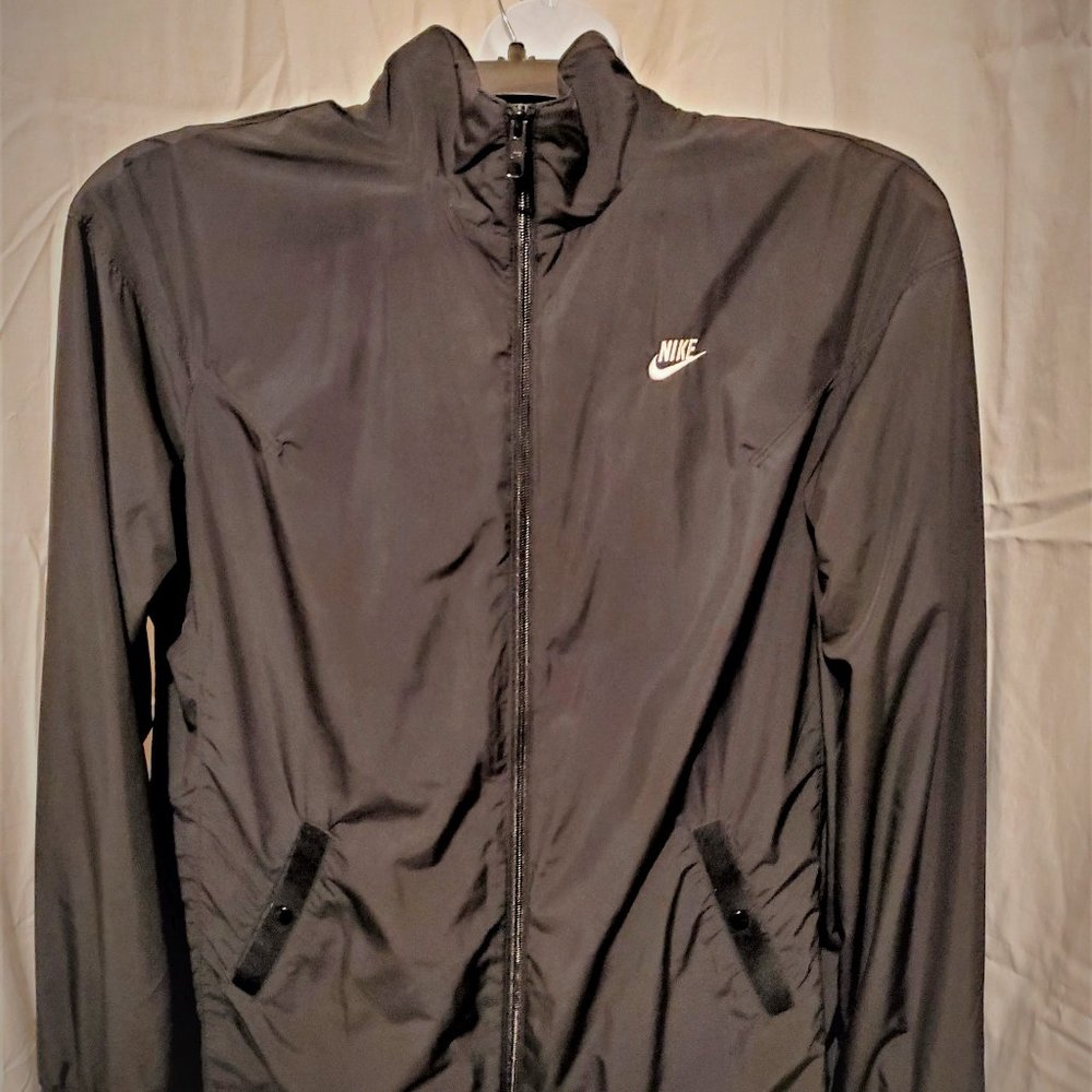 Womens Nike Nylon Tracksuit - XL (16-18) Black